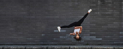 person jumping