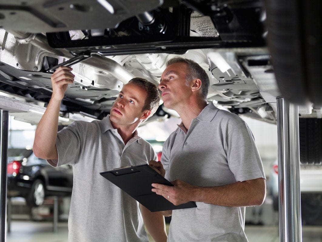 two mechanics