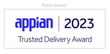 Appian Trusted Delivery Award 2023 – Public Sector