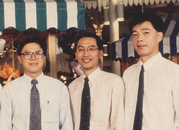 KPMG Partner Ho Wah Lee with colleagues