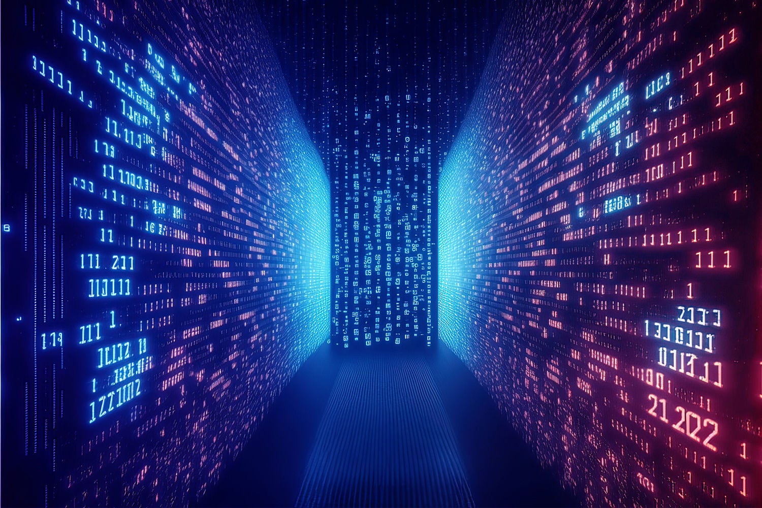 Data AI emerging tech futuristic data centre