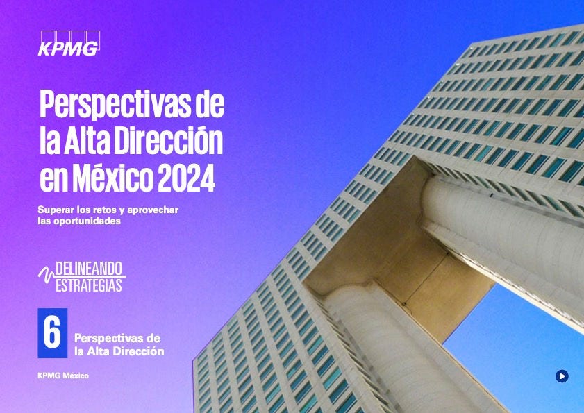 Portada del estudio Perspectivas de la Alta Dirección en México 2024
