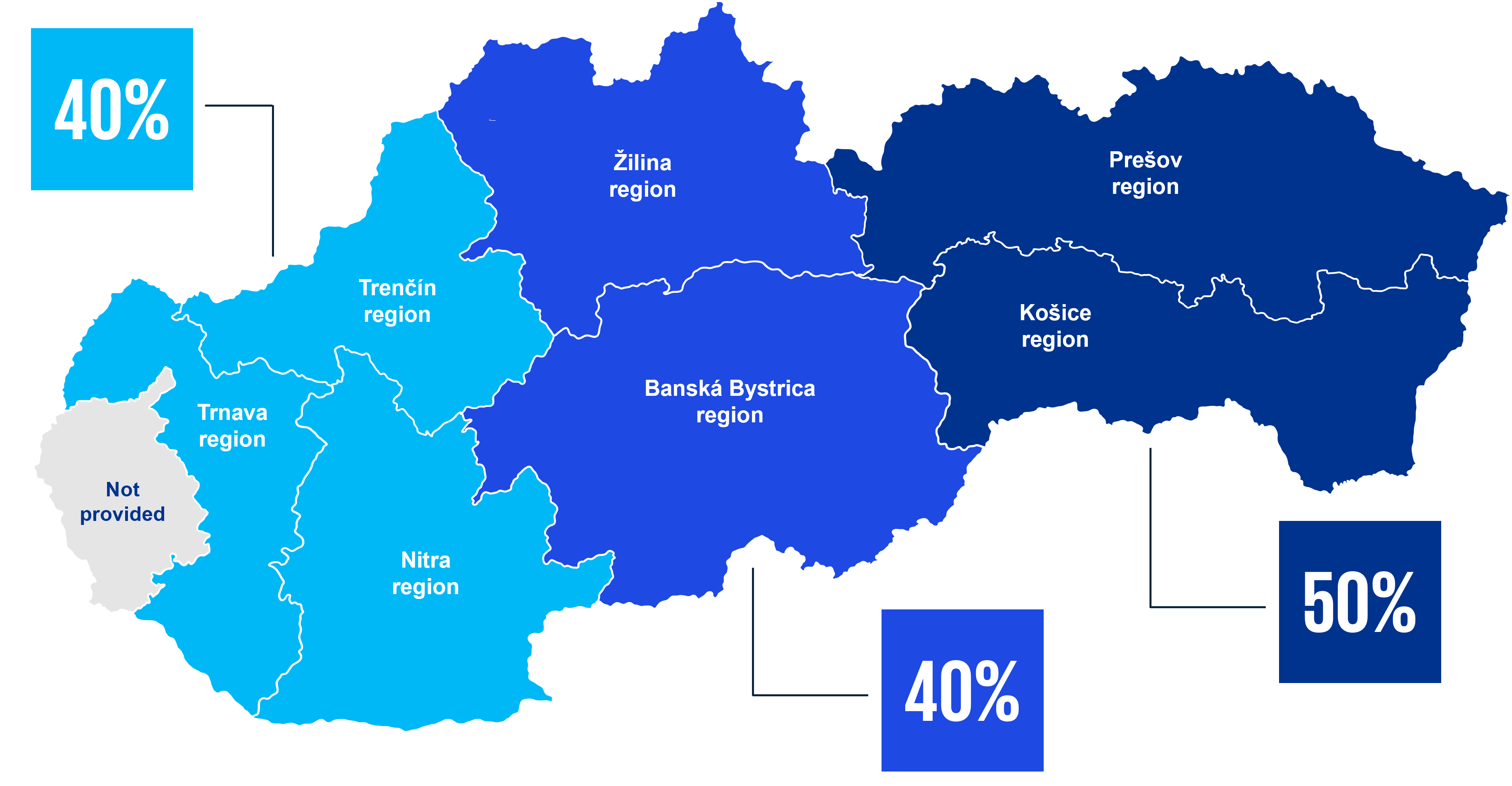 Map of Slovakia