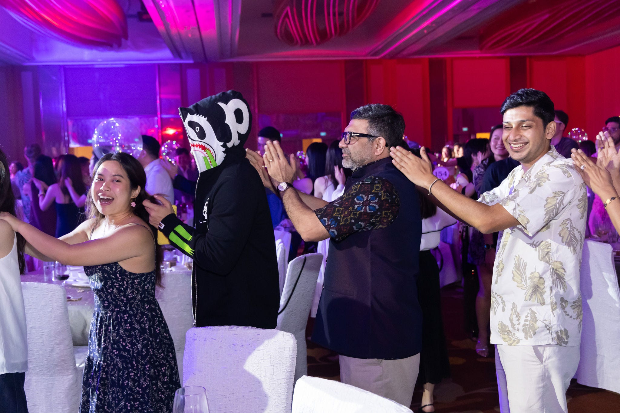 KPMG Dinner & Dance 2024 - conga line