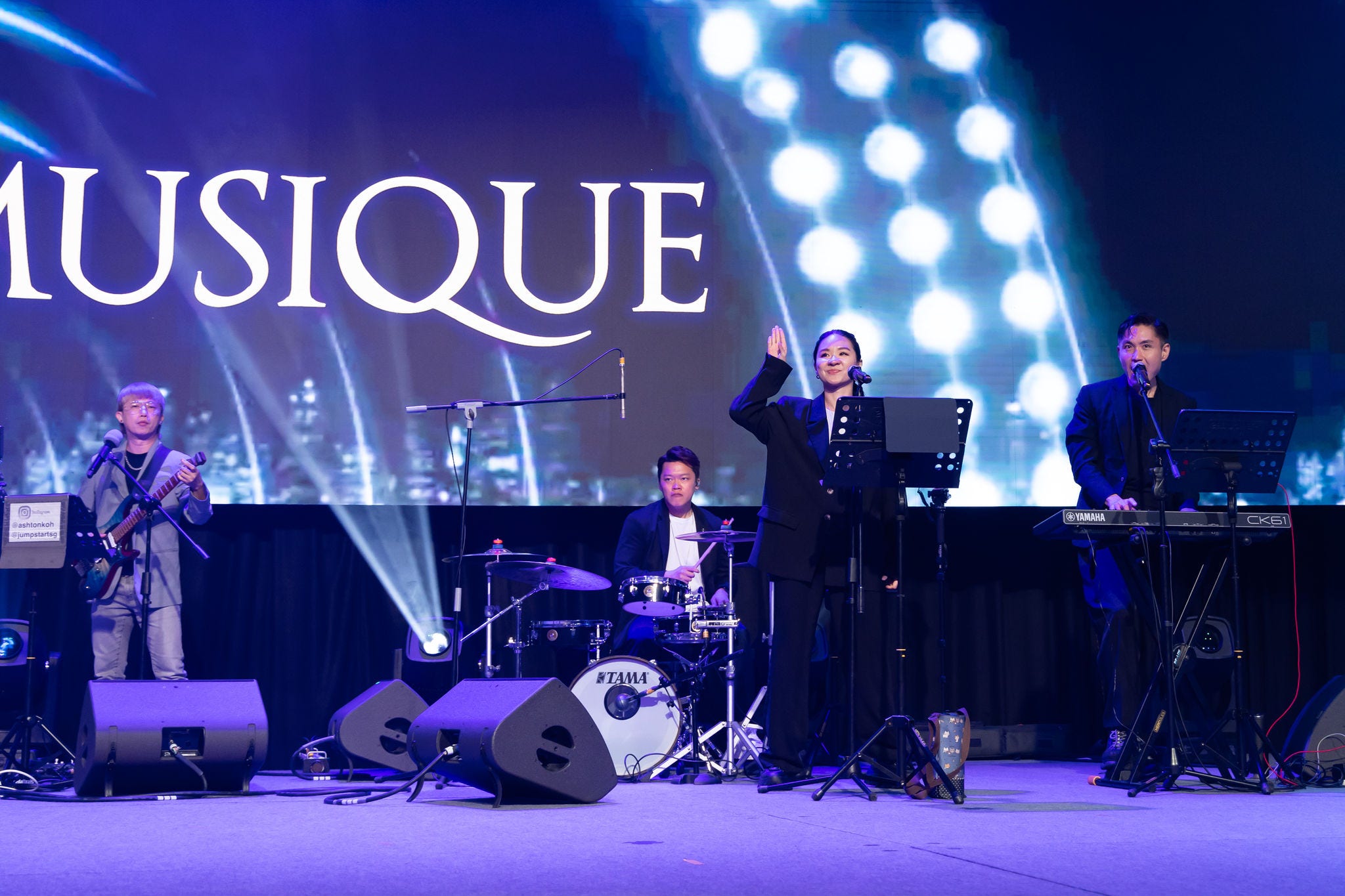 KPMG Dinner & Dance 2024 - live music performance by Jumpstart band