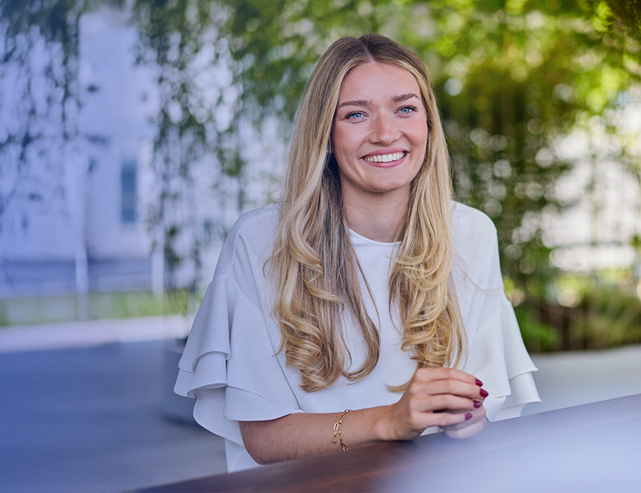 smiling woman
