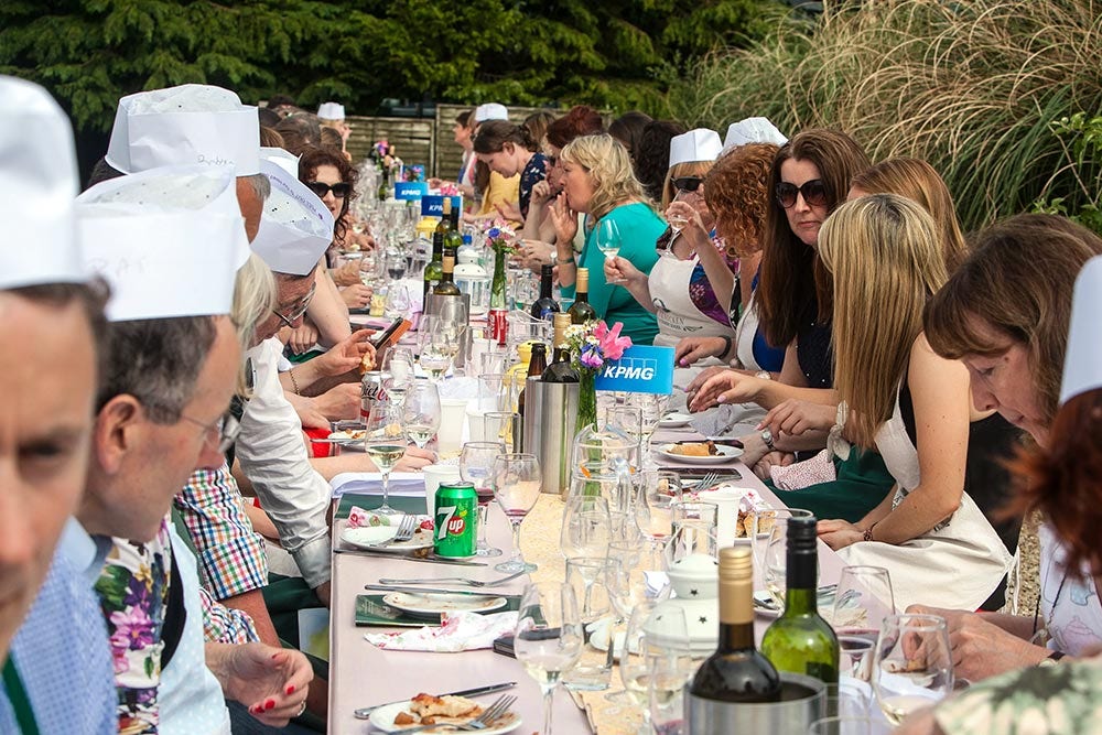 KPMG Alumni cookery event