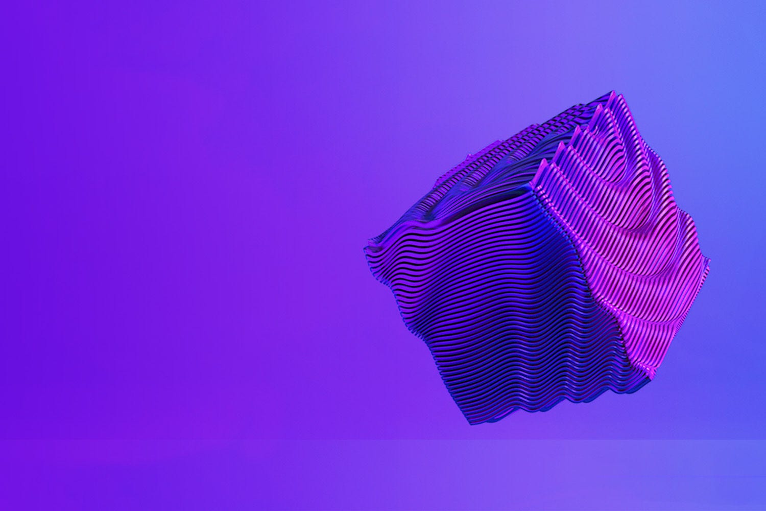 Purple cube