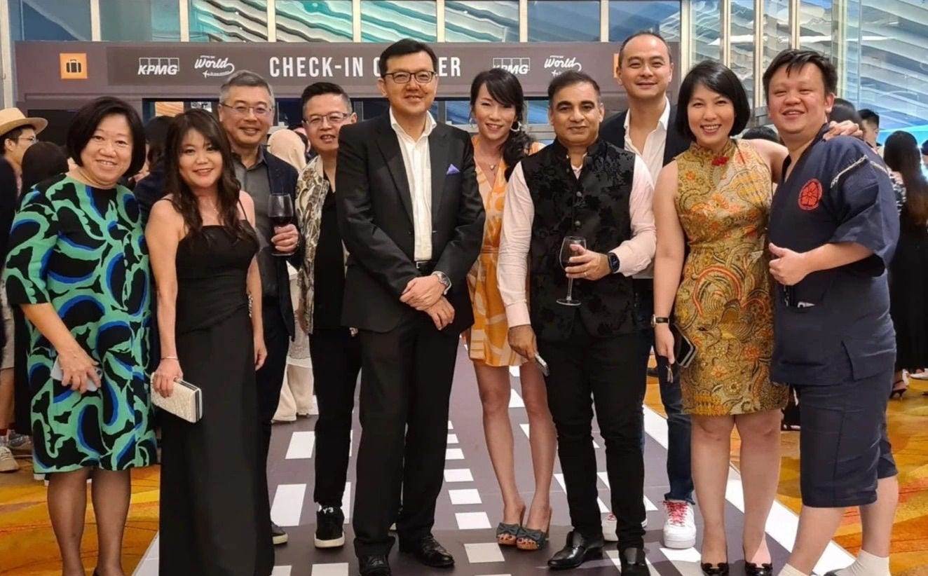 Retired Partner Leong Kok Keong at KPMG Dinner & Dance 2022