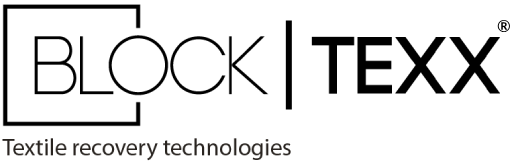 BlockTexx logo. Textile recovery technologies