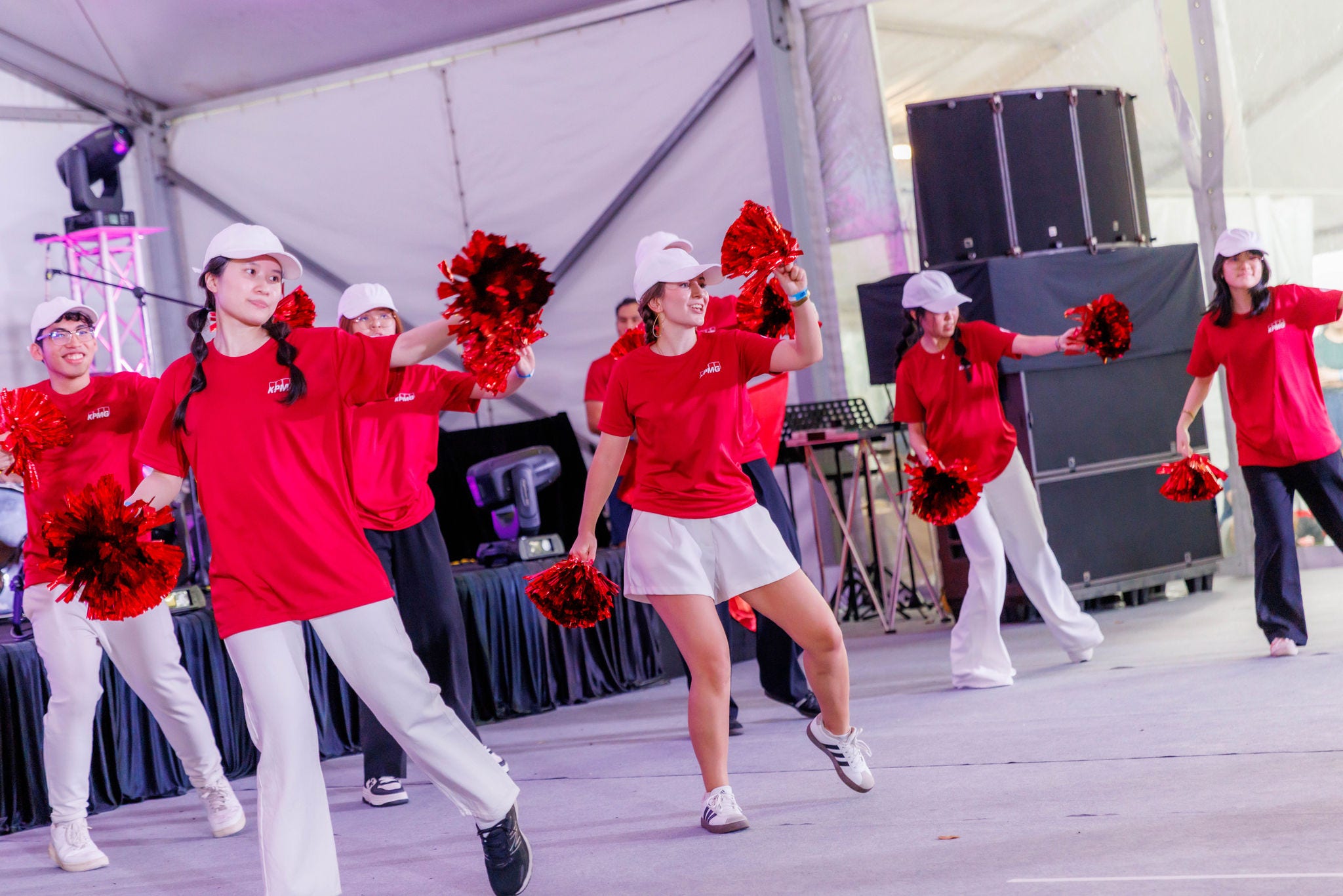 KPMG Day 2025 Cheerleading