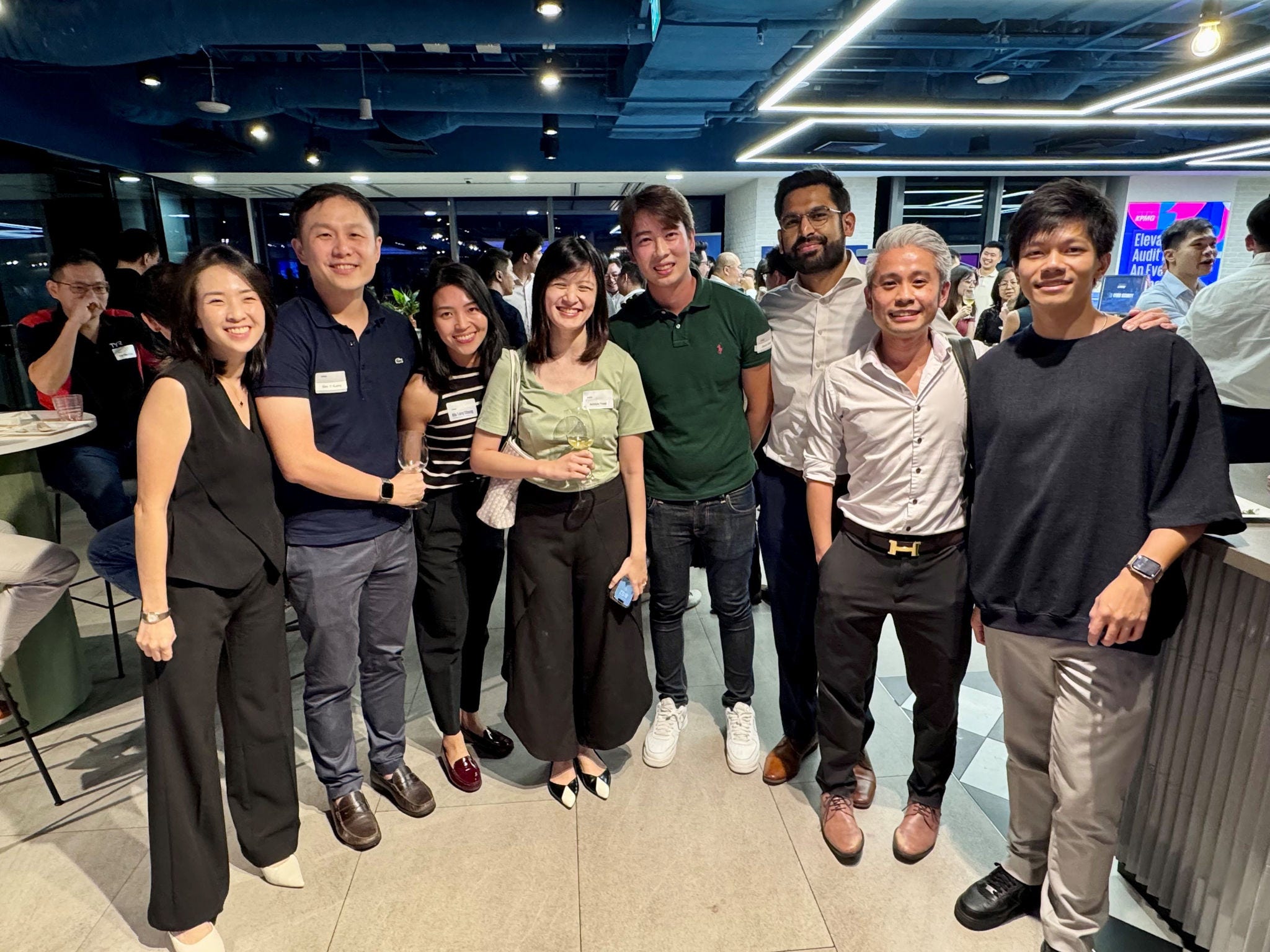 Group photo at the KPMG Audit Alumni Event 2024