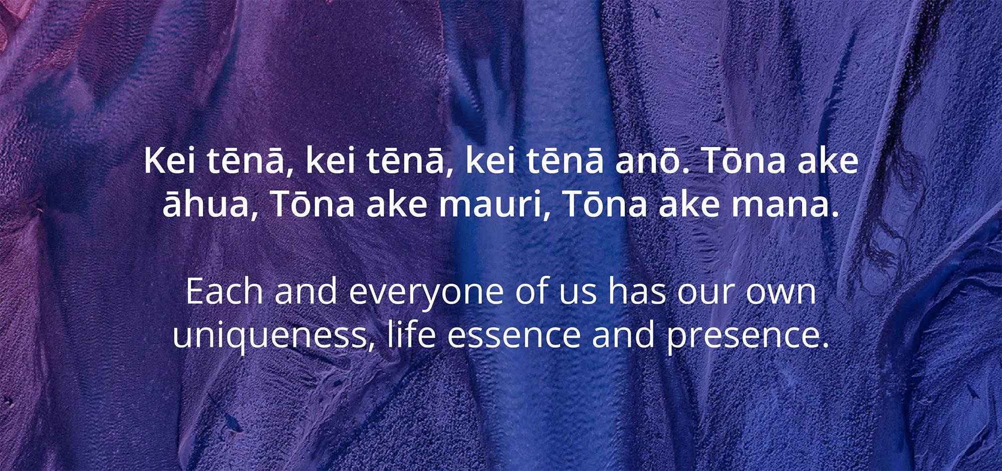 Each and everyone one of us has our own uniqueness,, life essence and presence