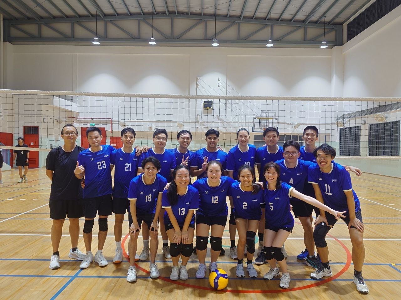 KPMG volleyball womens team ISCA Games 2025