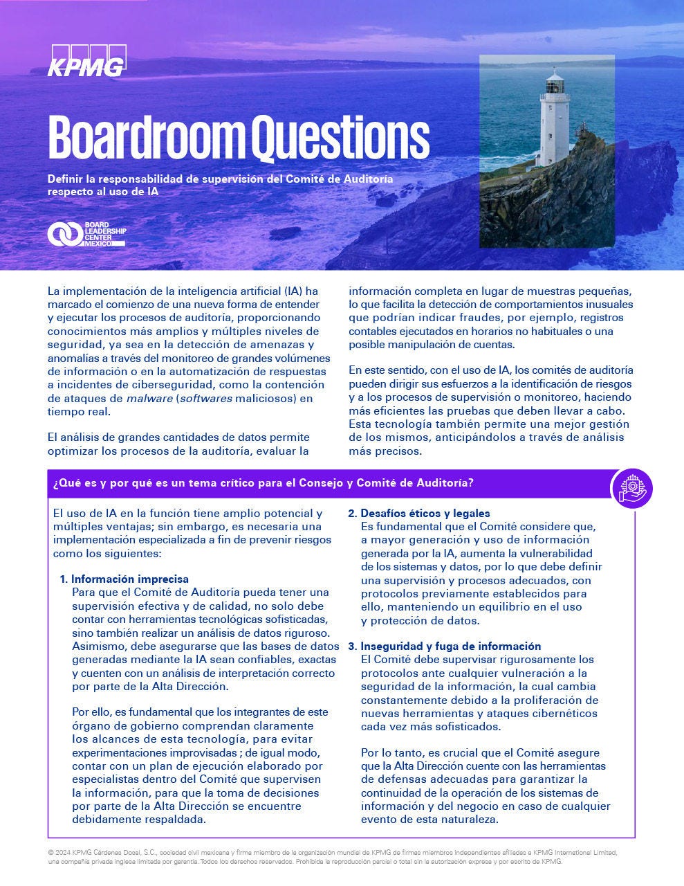 Boardroom Questions