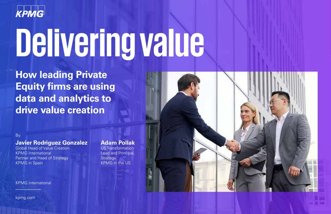 Delivering value report banner.