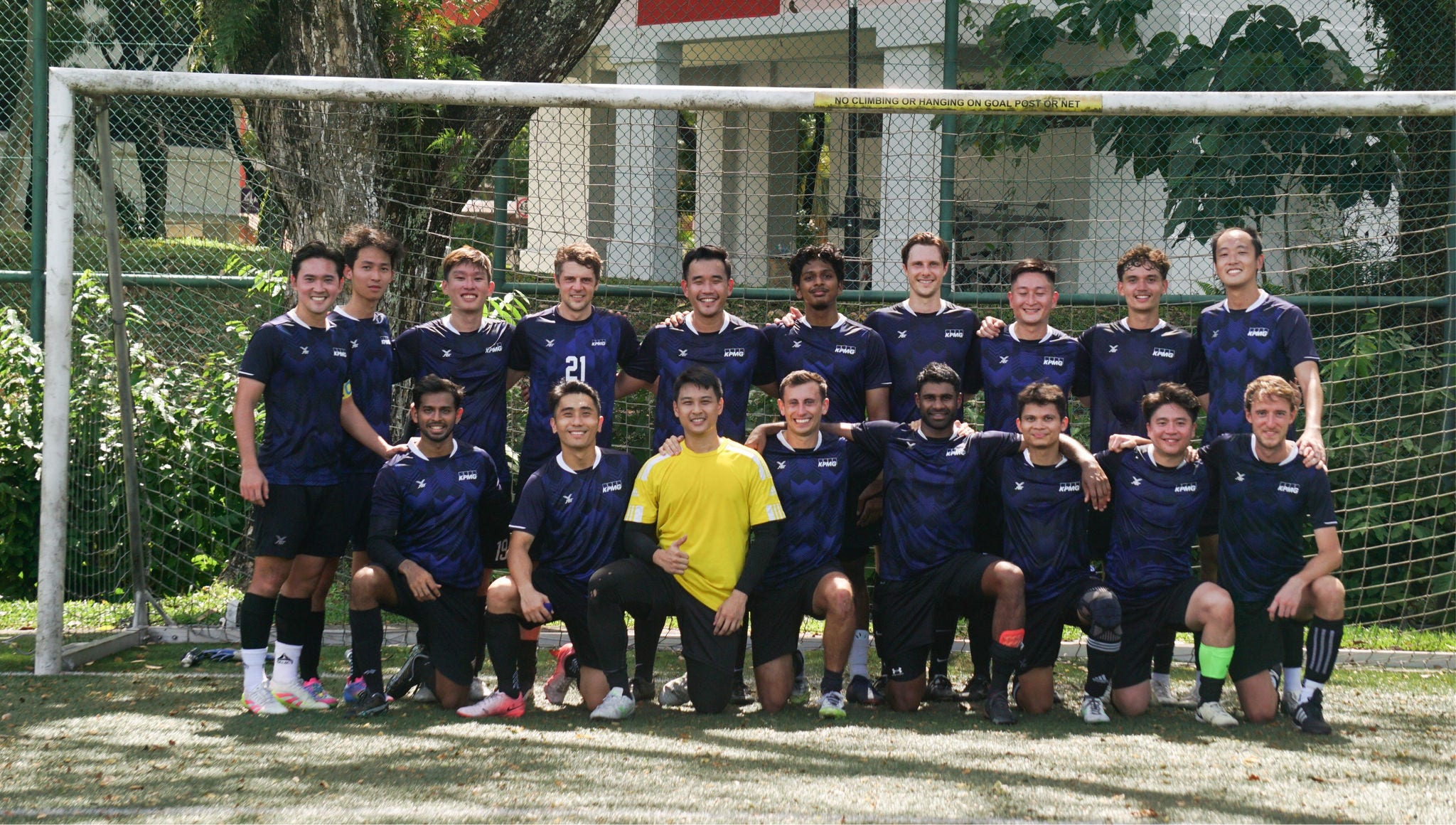 KPMG football futsal mens team ISCA Games 2025