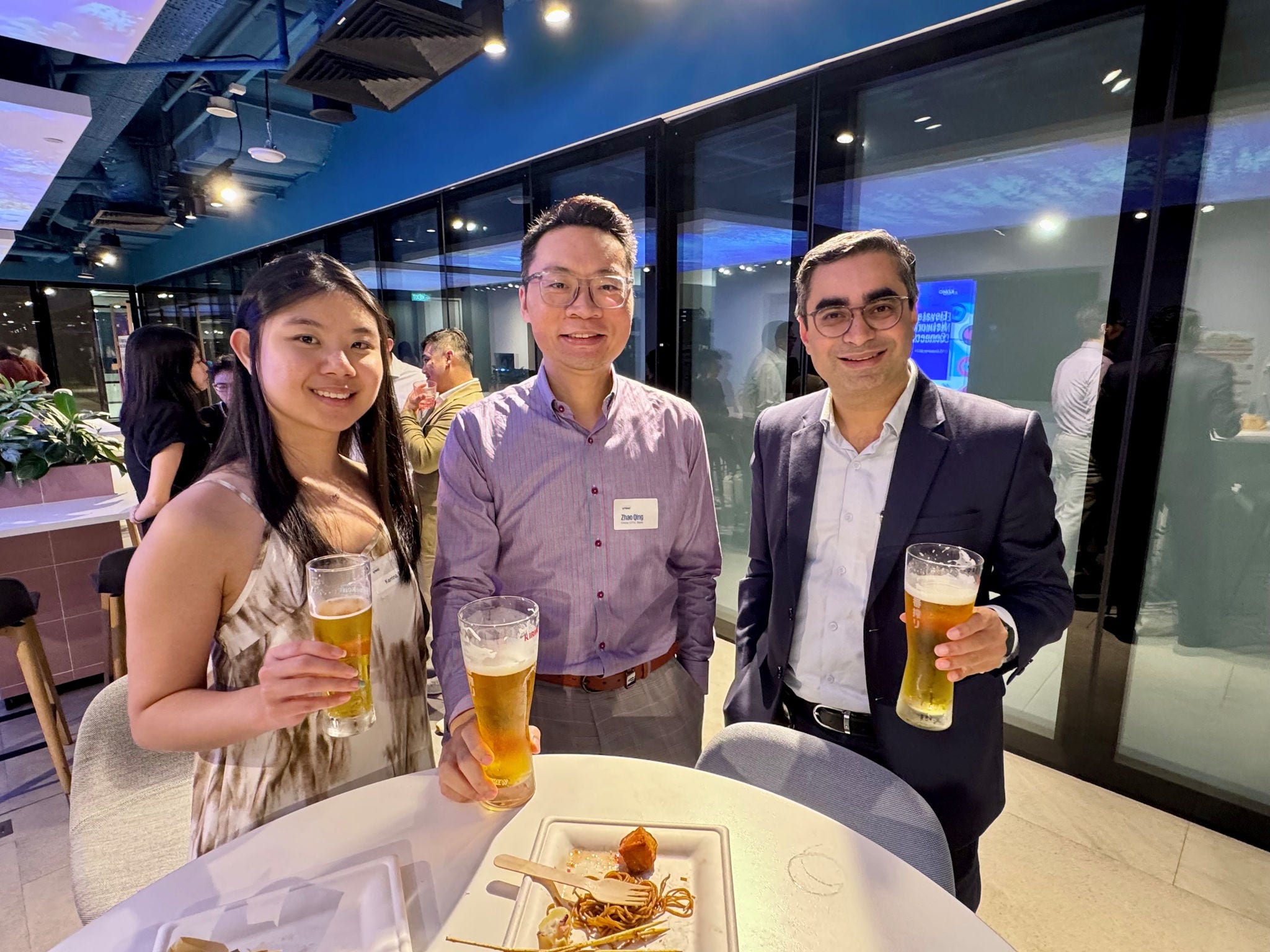 Drinks at the KPMG Audit Alumni Event 2024
