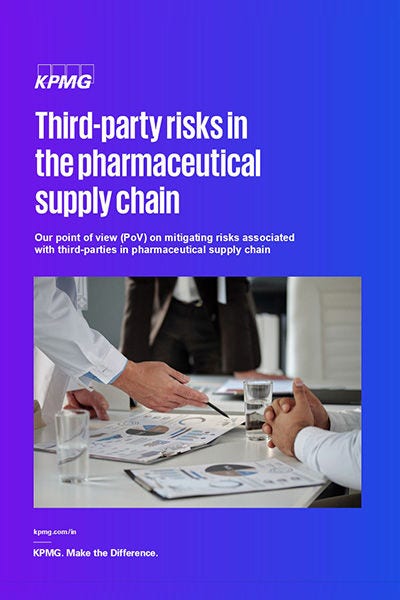 Third-party risks in the pharmaceutical supply chain
