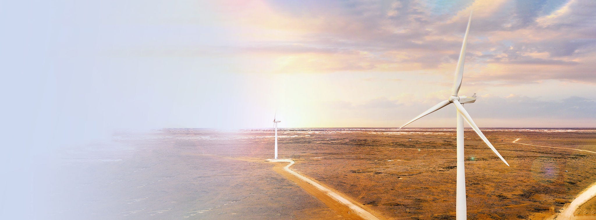 South Australian wind turbine landscape