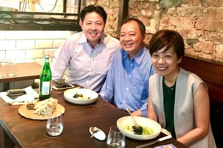 Current and retired KPMG Partners Peter Lim, Richard Tan, Lee Sze Yeng