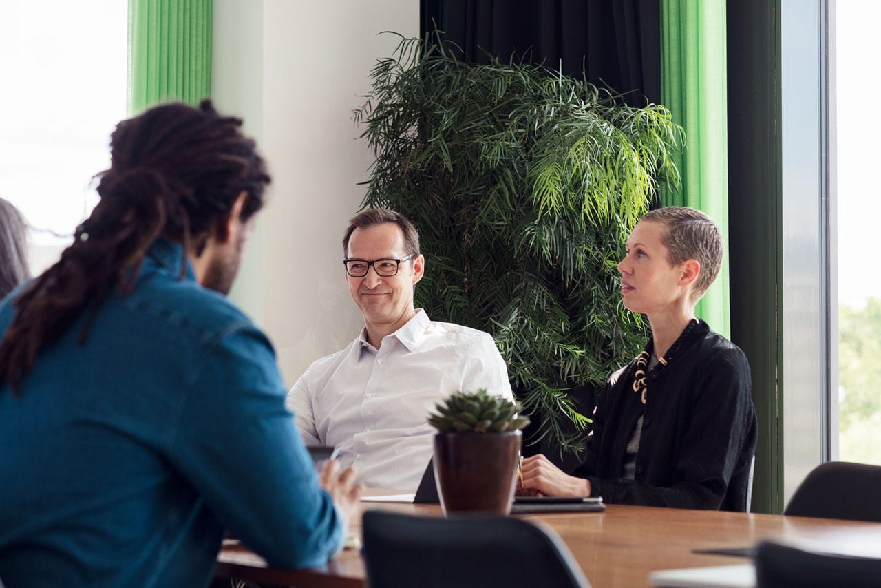 businessfolk på kontor