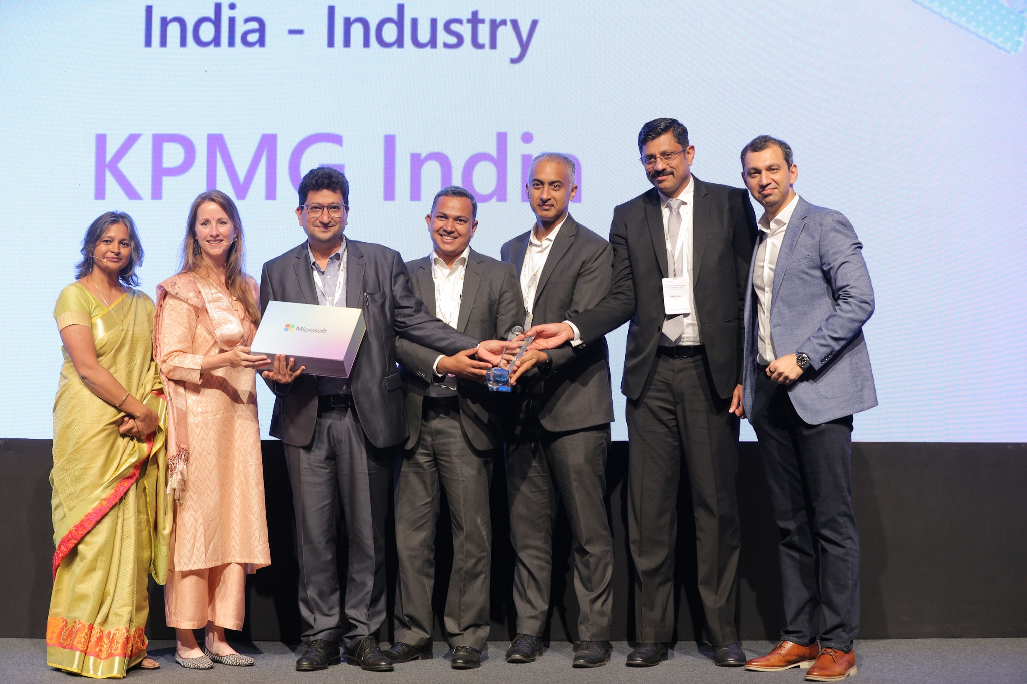 KPMG India microsoft award
