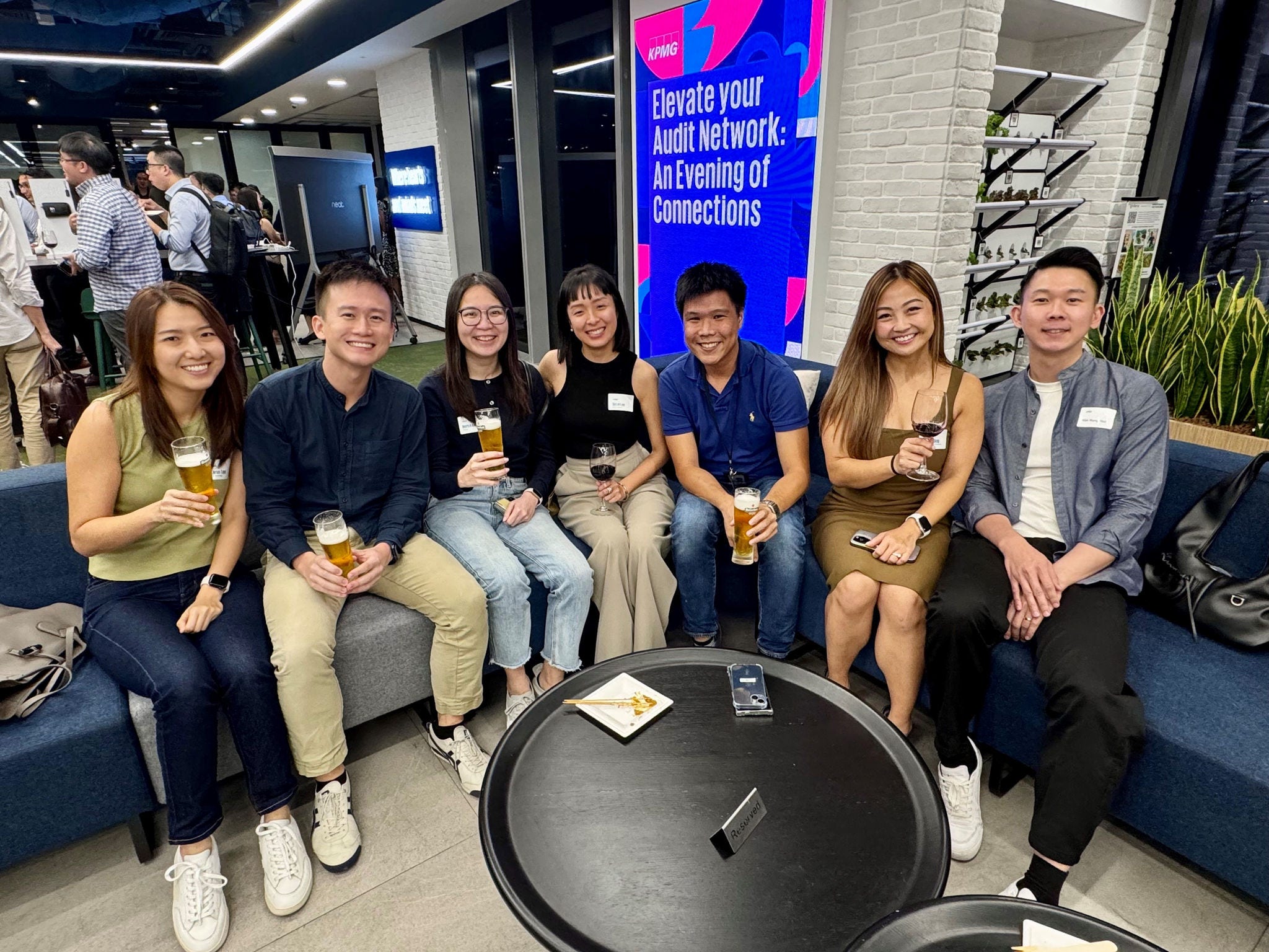 Group photo at the KPMG Audit Alumni Event 2024
