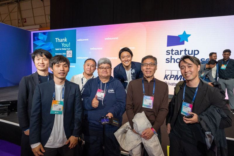 Japan’s Rhinoflux emerged as the winner of the 2025 KPMG Global Tech Innovator final at Web Summit in Lisbon
