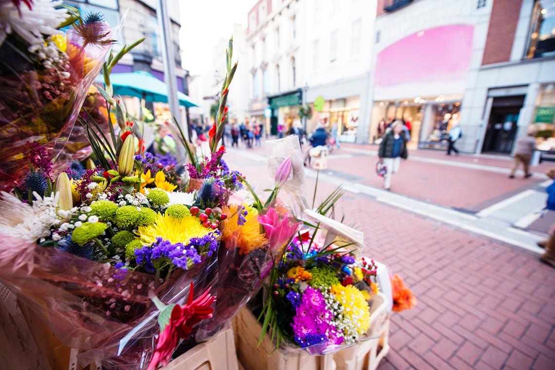 Flowers Grafton Street Dublin