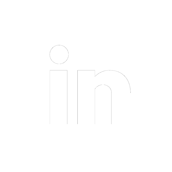 LinkedIn logo white