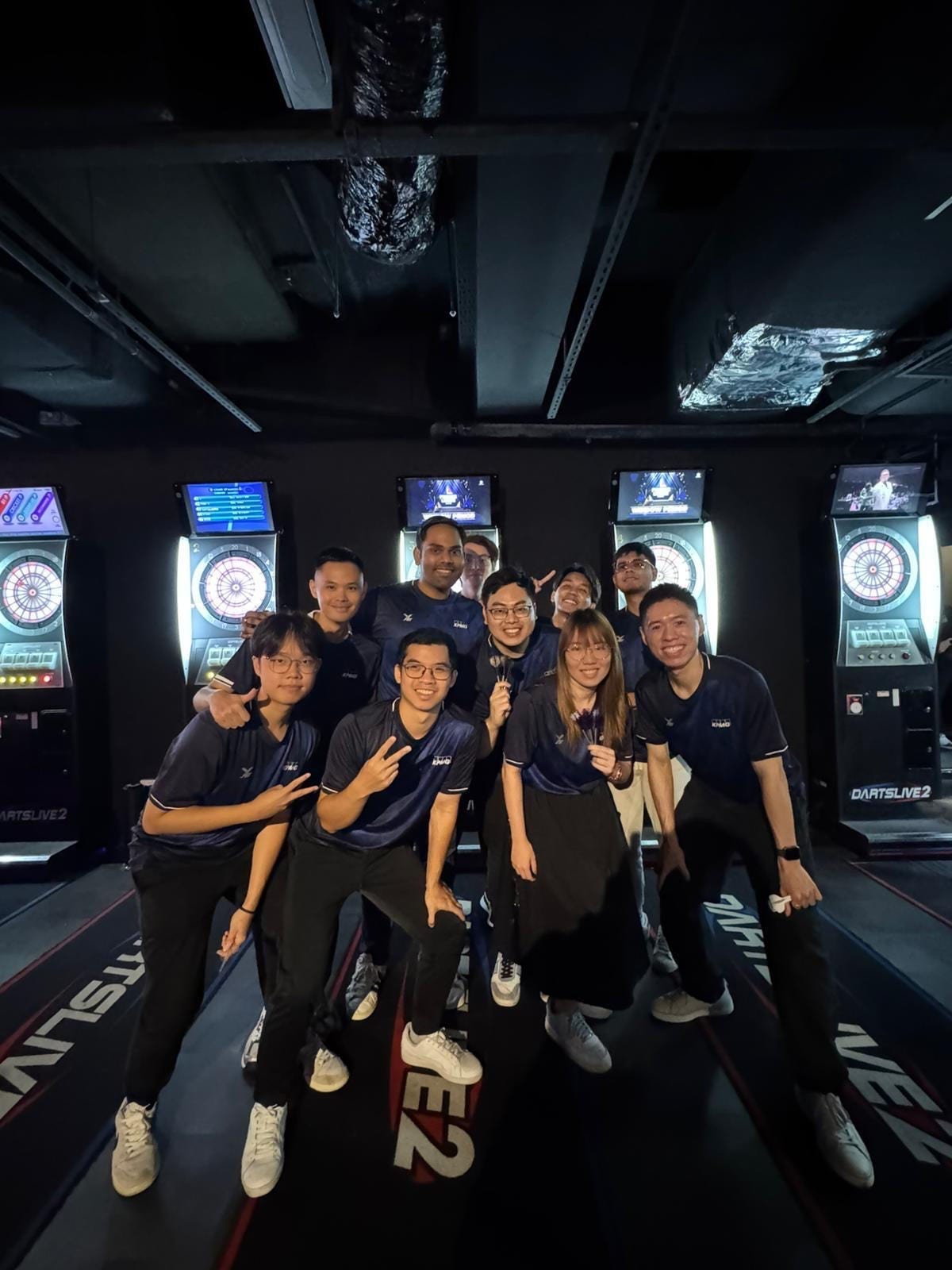 KPMG darts team ISCA Games 2025