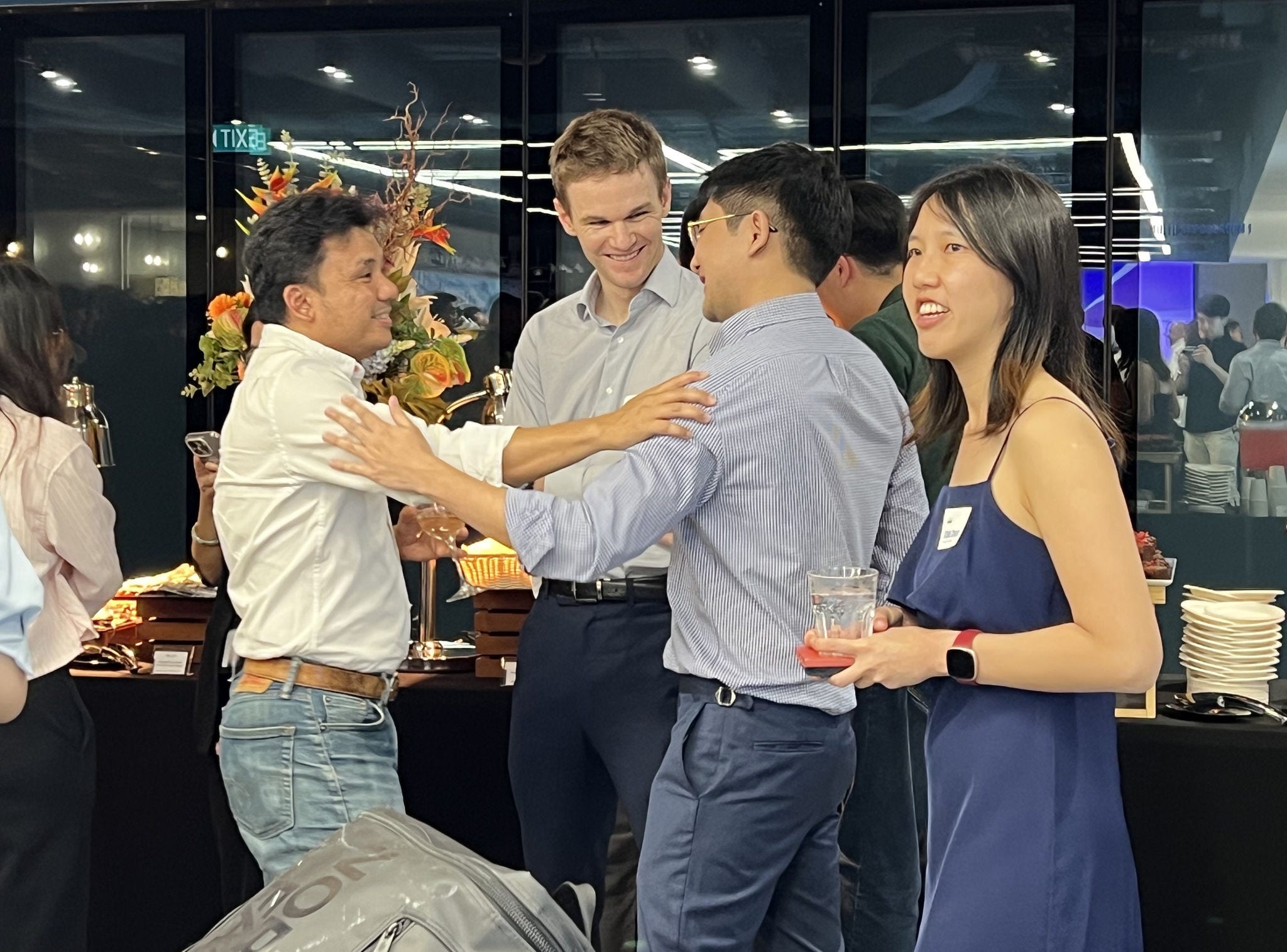 Catching up at the Deal Advisory Alumni Event 2025
