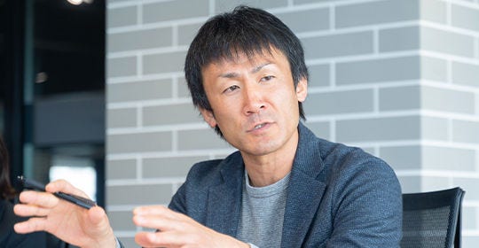 Japanese alt text: 対談写真_KPMG 新間