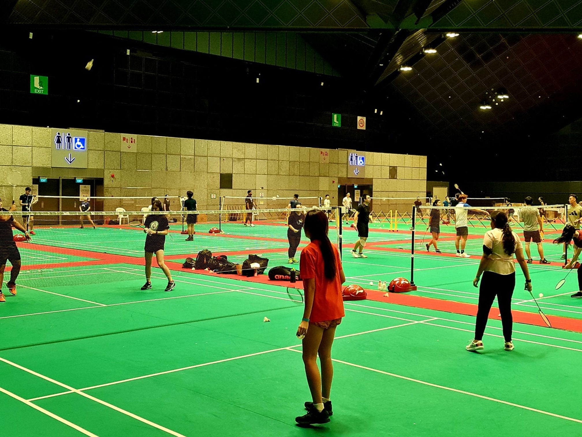 Fun through fitness - badminton