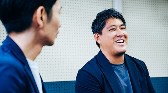 Japanese alt text: 西日本シティ銀行　三舩氏、伊藤氏
