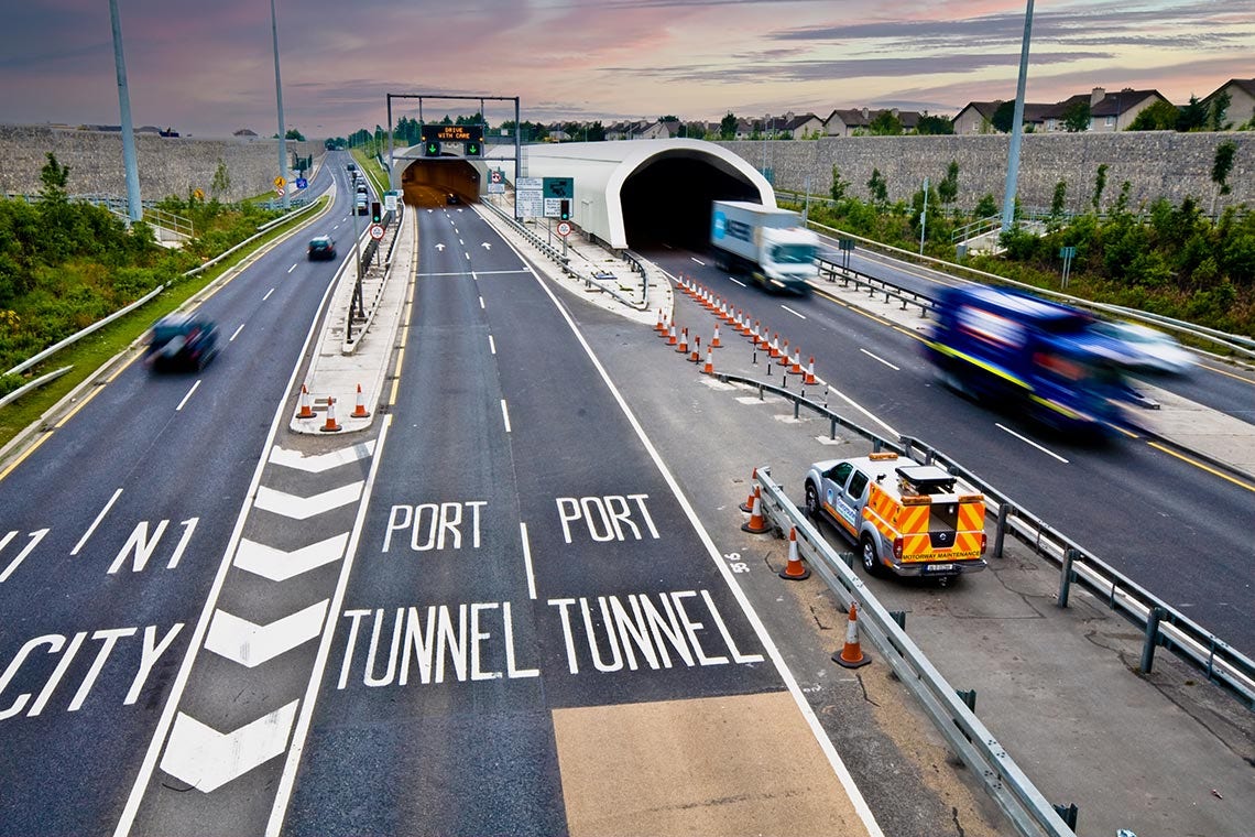 Port tunnel Dublin