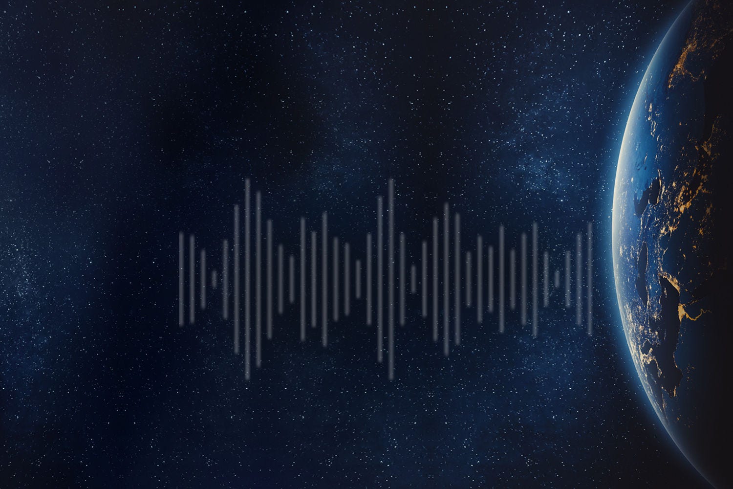 audio-radiations-coming-out-of-globe