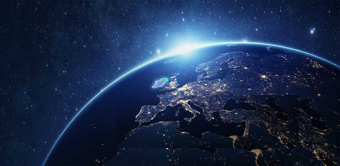 Ireland as seen from space