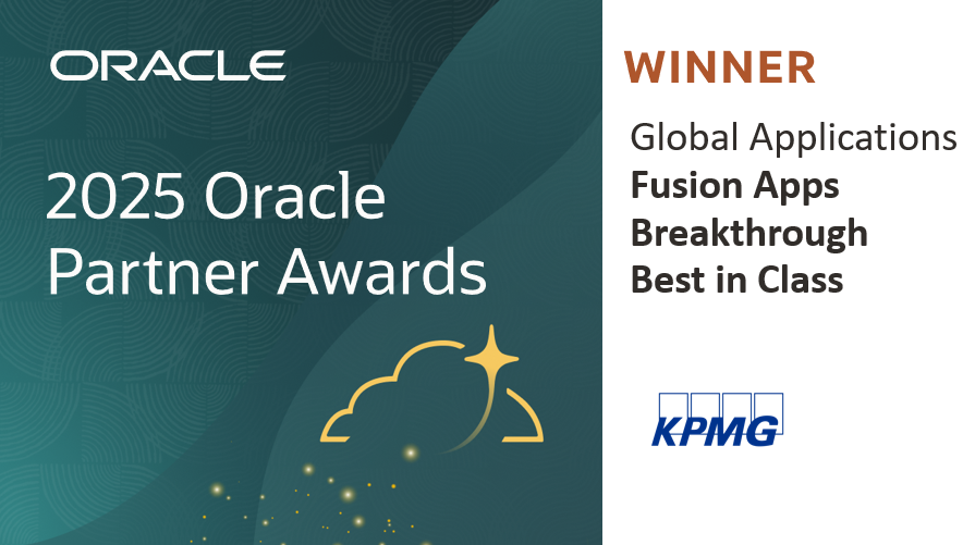 2025 Oracle Partner Awards: Winner - Global Service Partner SaaS Applications - Fusion Apps Breakthrough - Best in Class