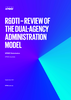 R&DTI - review of the dual - agency administration model