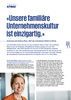  «Unsere familiäre Unternehmenskultur ist einzigartig.»
