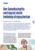  Der Gesellschaftsvertrag ist nicht beliebig strapazierbar