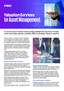 Valuation services brochure