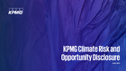 KPMG Climate Risk and Opportunity Disclosure