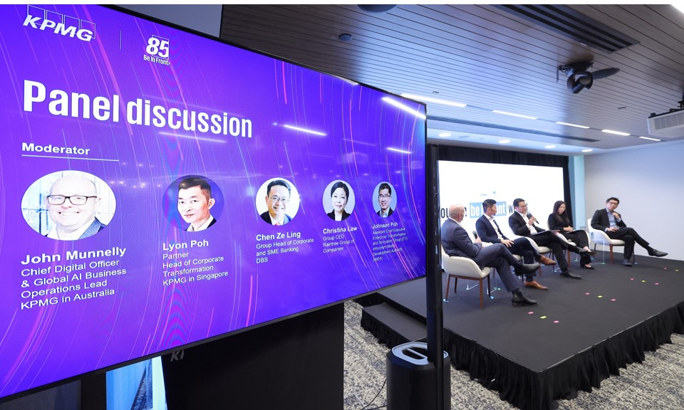 KPMG Singapore Trusted AI Centre of Excellence panel discussion speakers