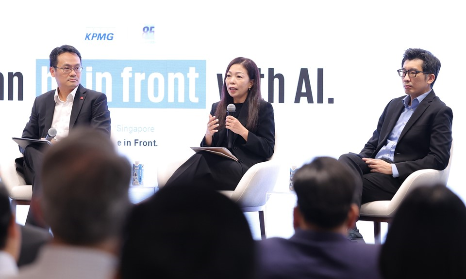 Christina Law, Group CEO, Raintree Group of Companies speaking at the KPMG Singapore Trusted AI Centre of Excellence panel discussion