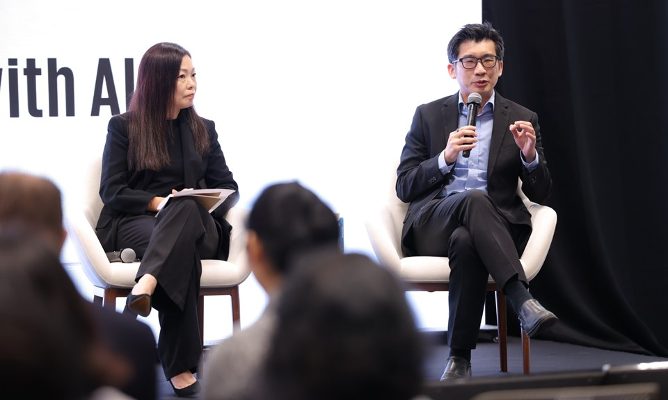 Johnson Poh, Assistant Chief Executive, Enterprise Transformation, Infocomm Media Development Authority (IMDA) speaking at the KPMG Singapore Trusted AI Centre of Excellence panel discussion