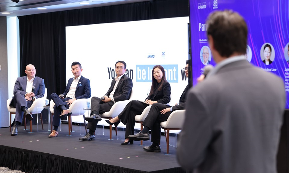 Q&A (Question and answer) session at the KPMG Singapore Trusted AI Centre of Excellence panel discussion