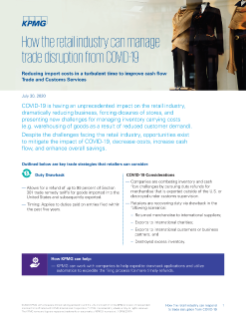 Trade Savings for Retailers - COVID19